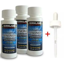 Minoxidil 5% Extra Strength Hair Regrowth Treatment  3mnth supply +dropper